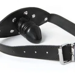 BAILLON BITE CUIR NOIR