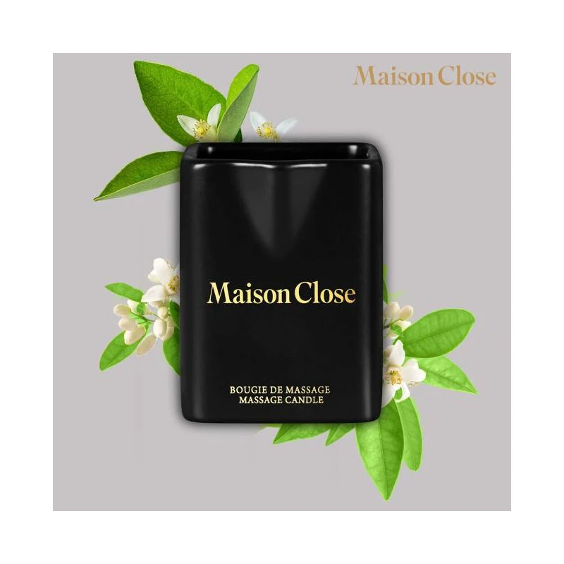BOUGIE DE MASSAGE FLEUR D'ORANGER