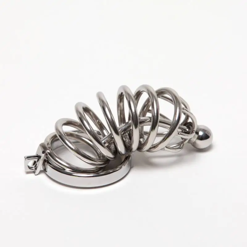 CAGE DE CHASTETE 4 ANNEAUX + TIGE URETRALE – Image 3