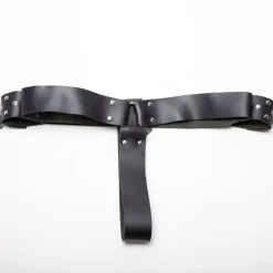 CEINTURE CHASTETE FEMME + MENOTTES