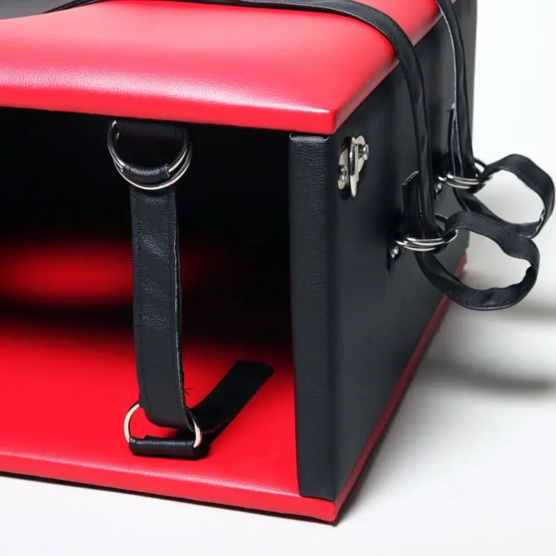 CHAISE FACESITTING ROUGE/NOIR – Image 3