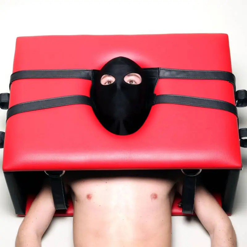 CHAISE FACESITTING ROUGE/NOIR – Image 4