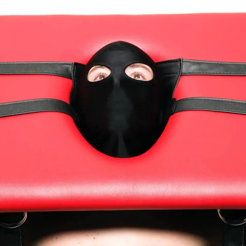 CHAISE FACESITTING ROUGE/NOIR – Image 7