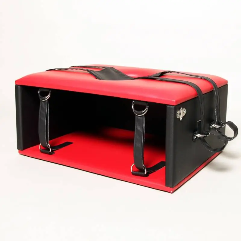 CHAISE FACESITTING ROUGE/NOIR – Image 10