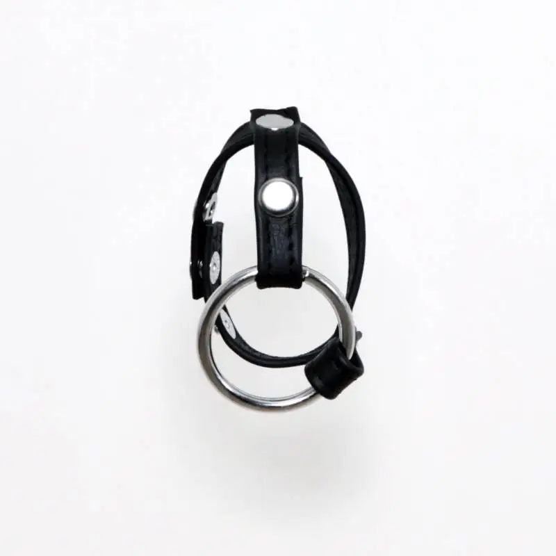 COLLECTION DEMONIA COCKRING CUIR + ANNEAUX METAL – Image 2