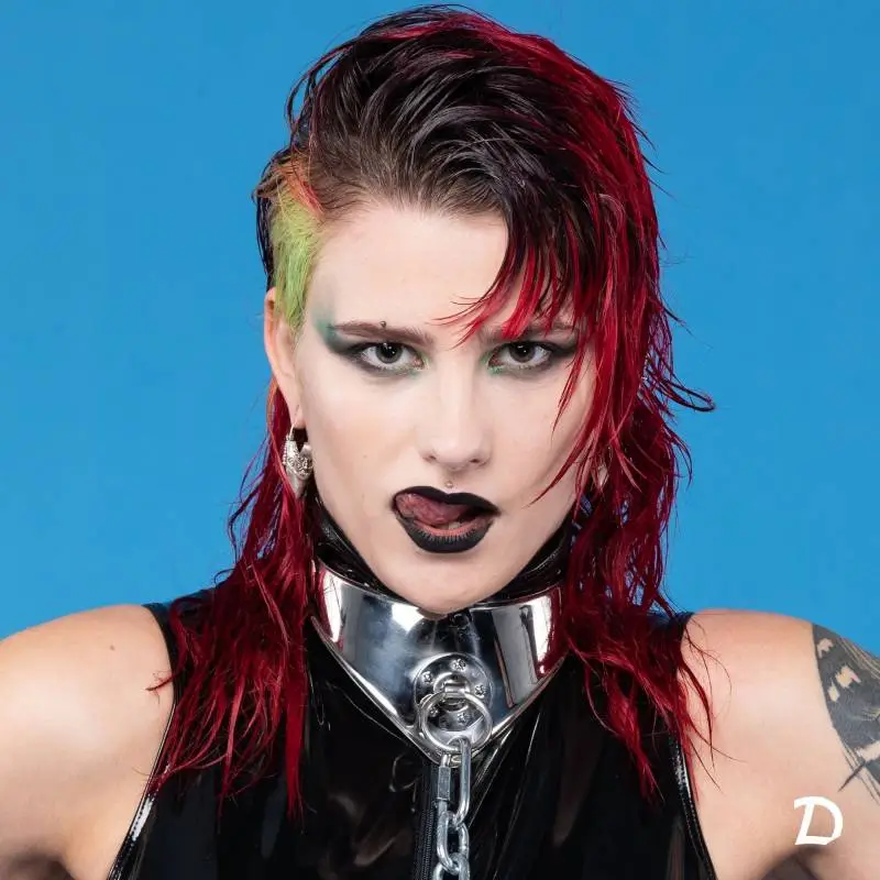 COLLIER CLEOPATRE ACIER INOXYDABLE (D: 11 CM) – Image 3