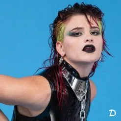 COLLIER CLEOPATRE ACIER INOXYDABLE (D: 11 CM)