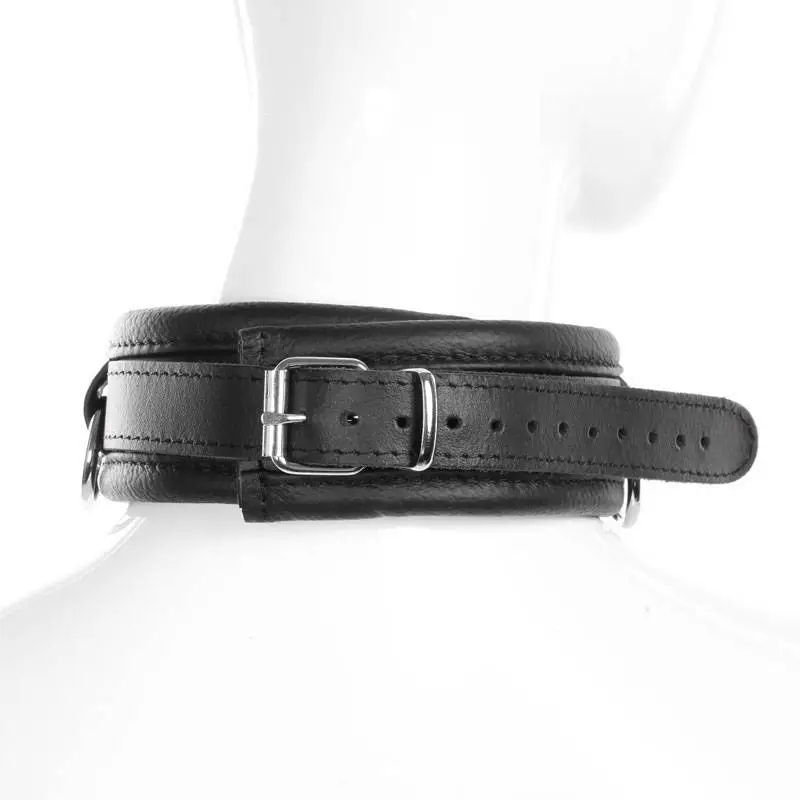 COLLECTION DEMONIA COLLIER CUIR NOIR – Image 3