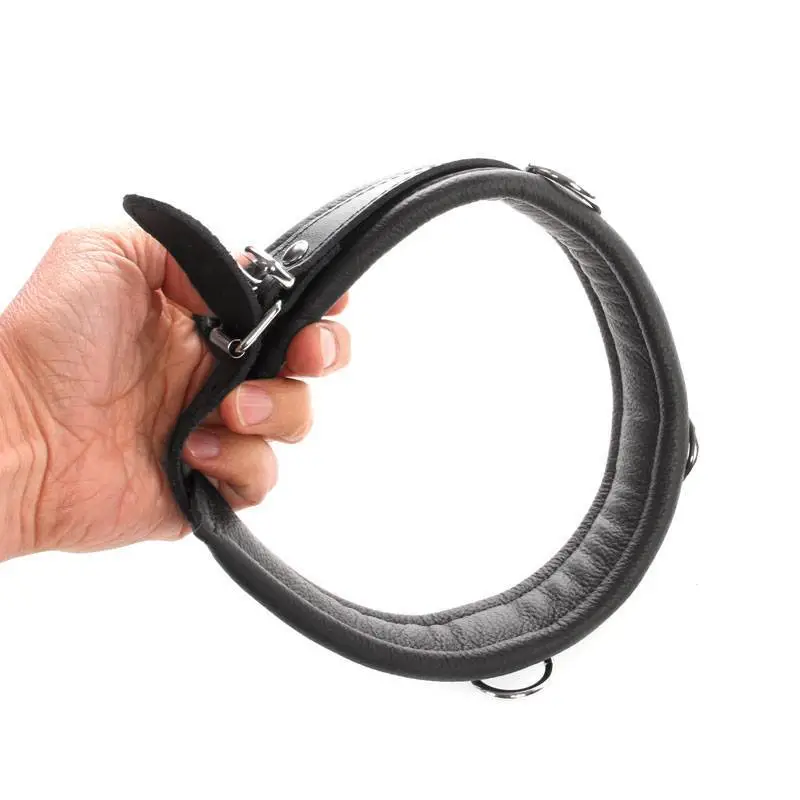 COLLECTION DEMONIA COLLIER CUIR NOIR – Image 4