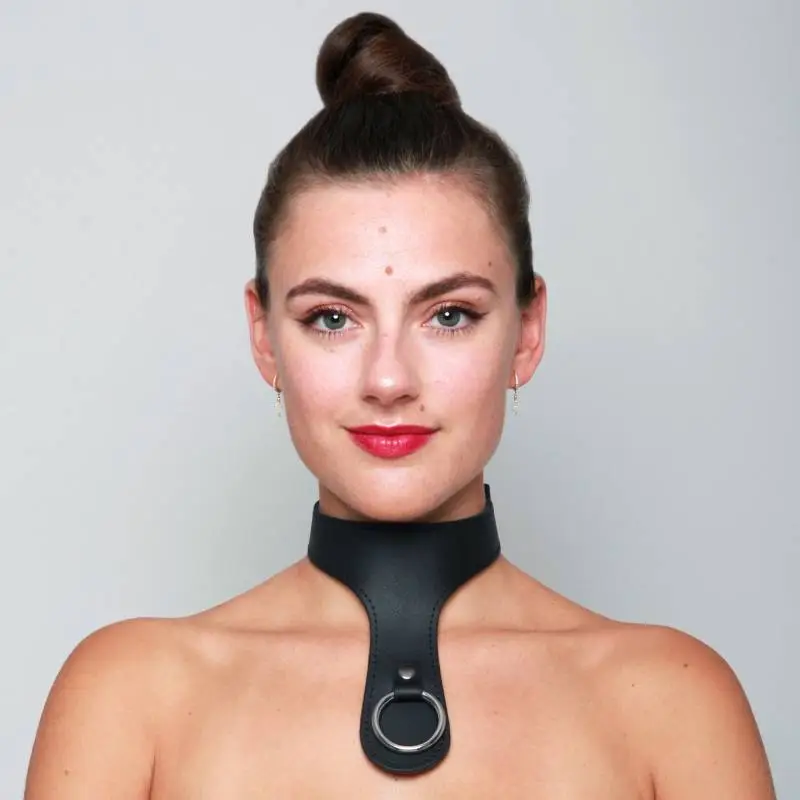 COLLIER CUIR NOIR - HISTOIRE D'Ô – Image 6