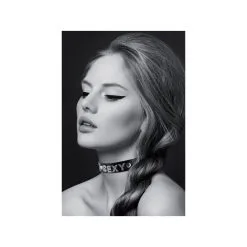 COLLIER "SEXY" STRASS