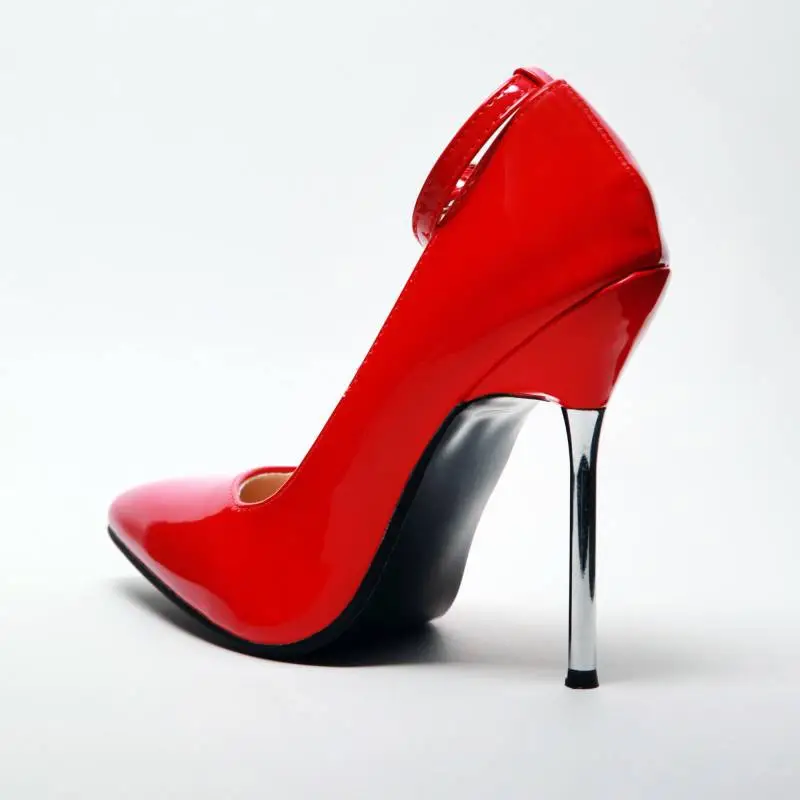 ESCARPIN VINYLE ROUGE – Image 5