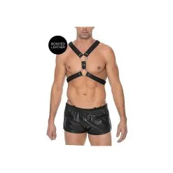 HARNAIS HOMME SCOTTISH SIMILI CUIR S/M