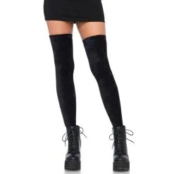 LEG AVENUE JAMBIERES VELOURS NOIR