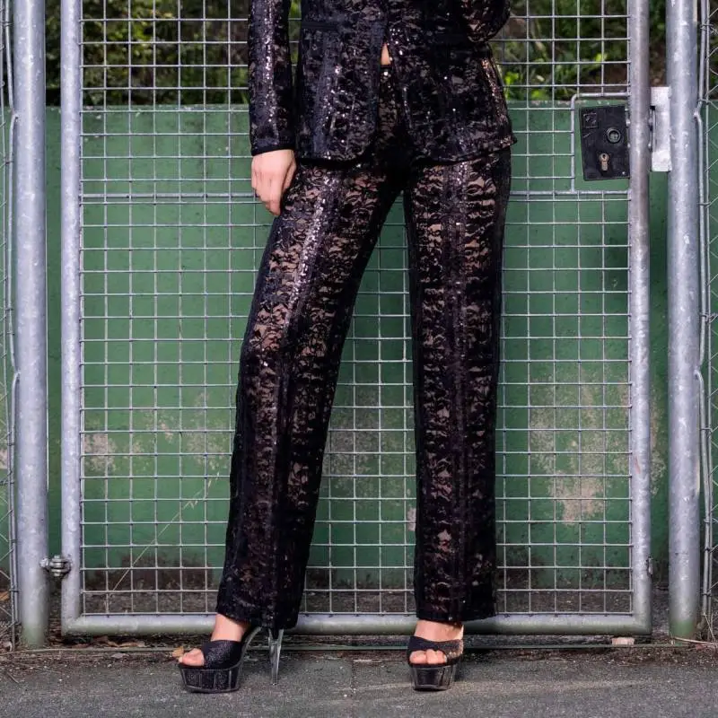 Jun Pantalon Dentelle