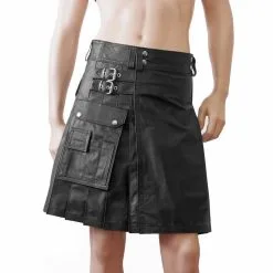 KILT CUIR LUXE