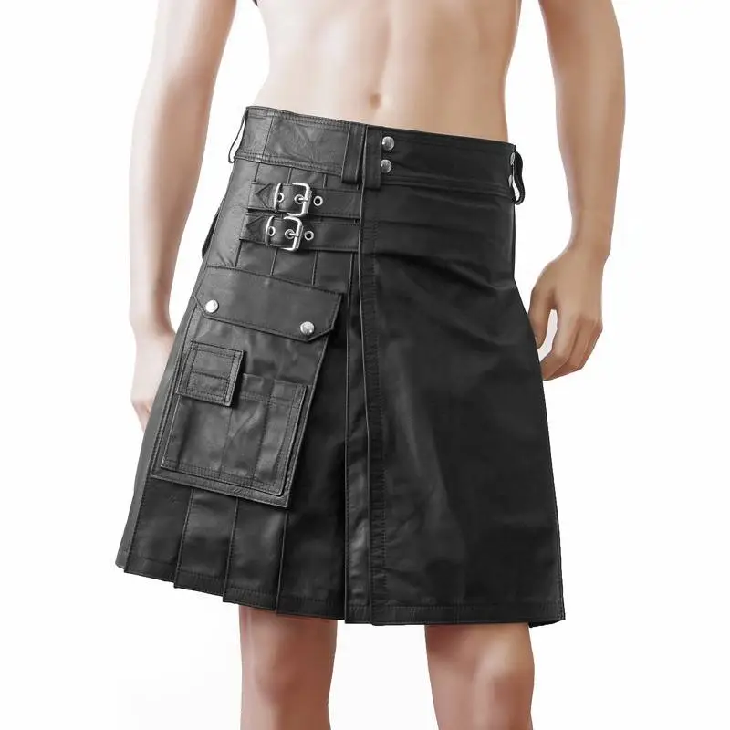 KILT CUIR LUXE