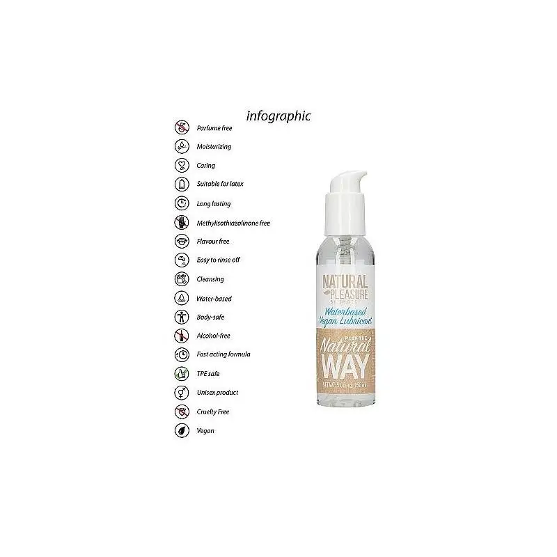 LUBRIFIANT NATUREL À BASE D'EAU 150ML – Image 5