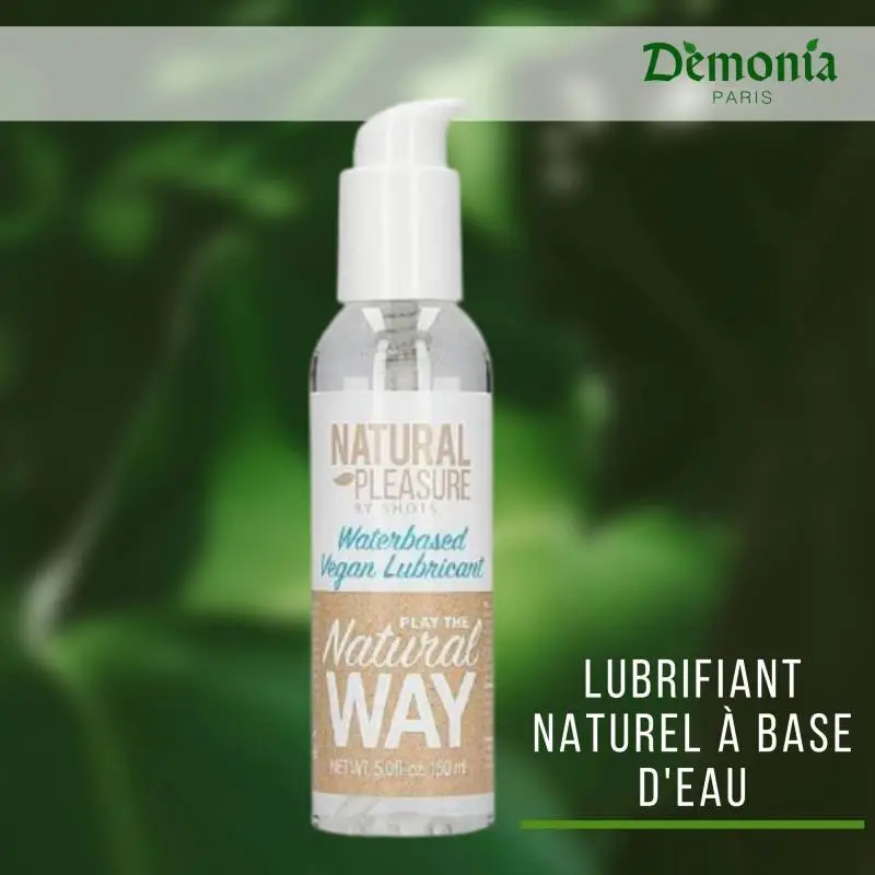 LUBRIFIANT NATUREL À BASE D'EAU 150ML