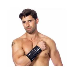 MANCHETTE CUIR RIVETS