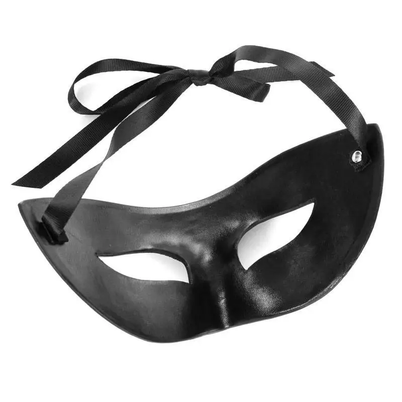 MASQUE SIMILI-CUIR NOIR – Image 6