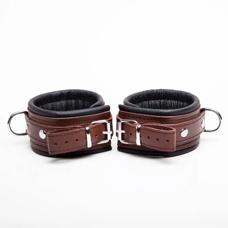 COLLECTION DEMONIA MENOTTES CHEVILLES CUIR MARRON – Image 10