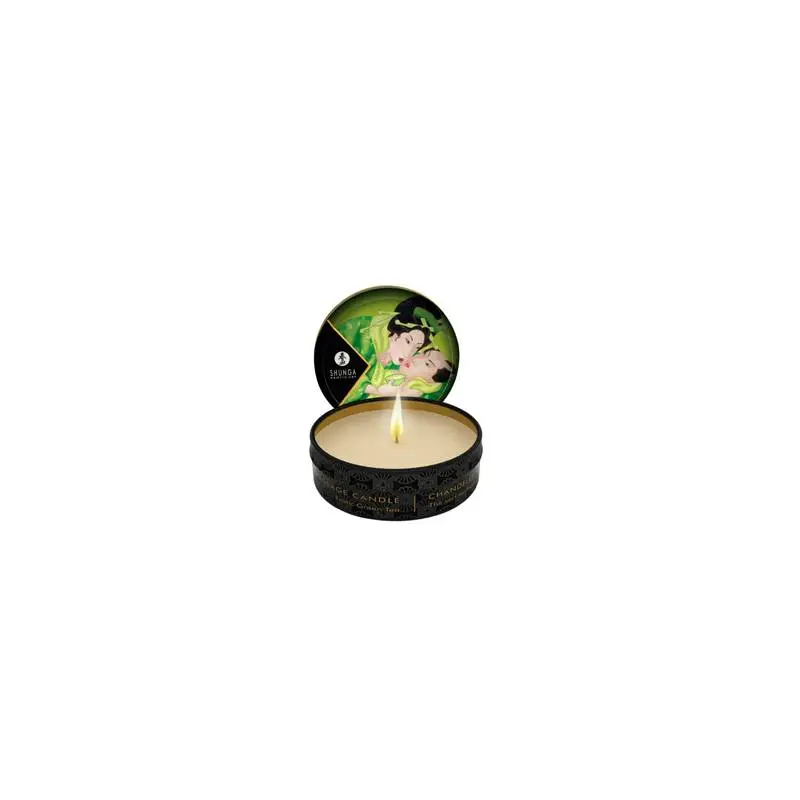 Shunga MINI BOUGIE DE MASSAGE THE VERT EXOTIQUE
