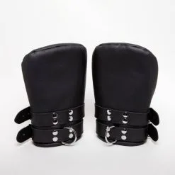 COLLECTION DEMONIA MOUFLES CUIR DE CONTRAINTE