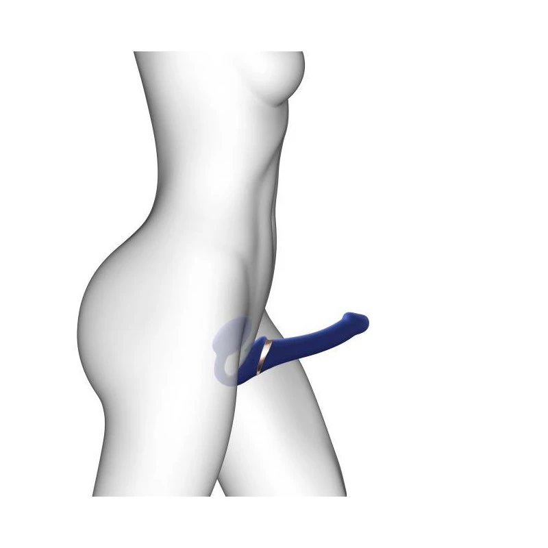 MULTI ORGASM-STRAP ON BENDABLE S-BLEU NUIT – Image 2
