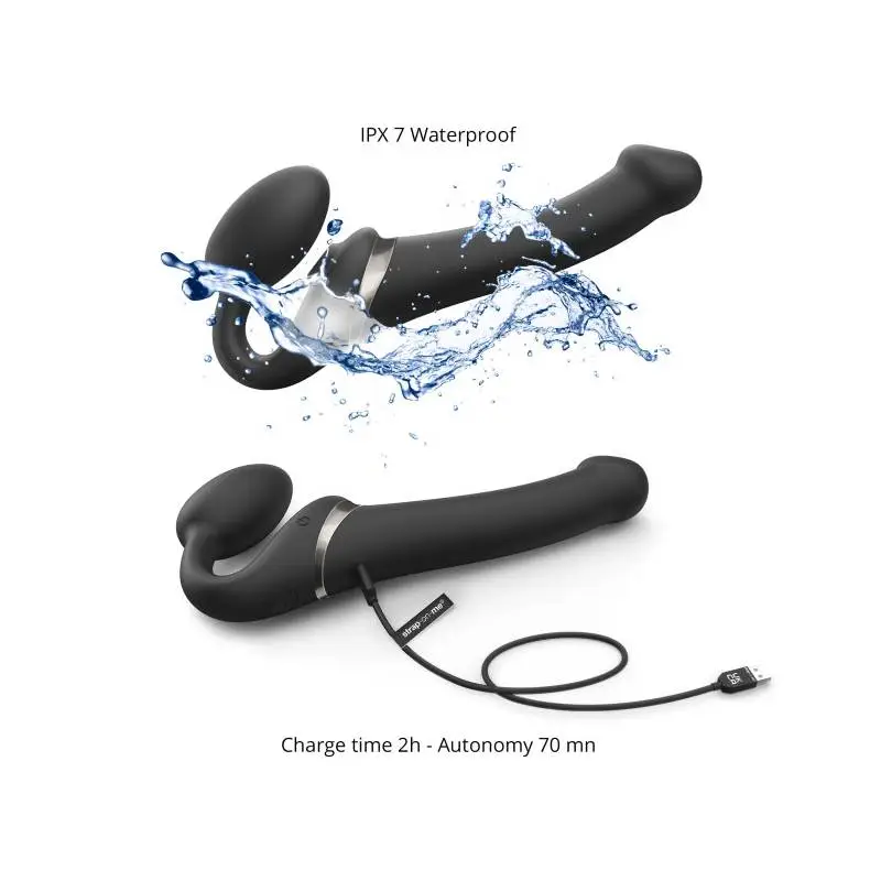 MULTI ORGASM-STRAP ON BENDABLE S-NOIR – Image 6