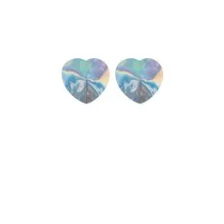 NIPPLES ARGENT HOLOGRAMME COEUR