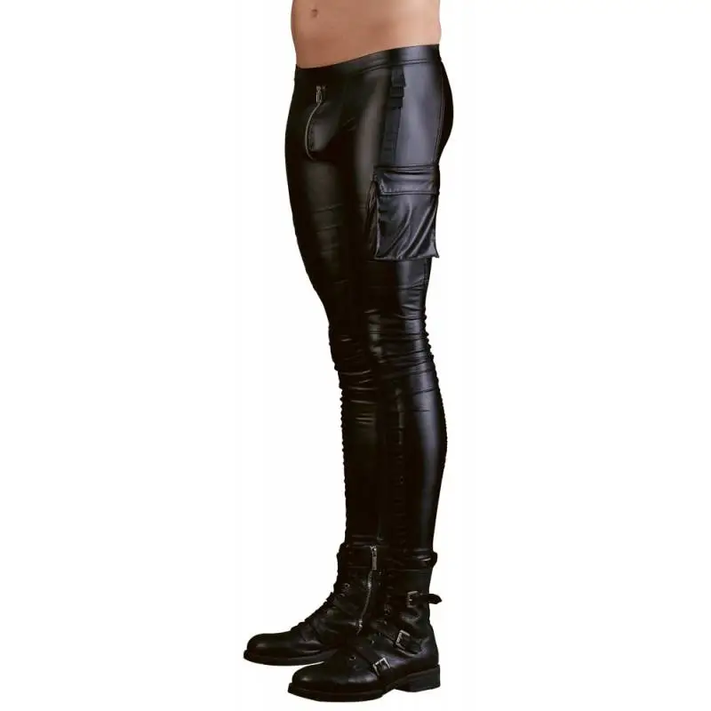 PANTALON SLIM WETLOOK – Image 2