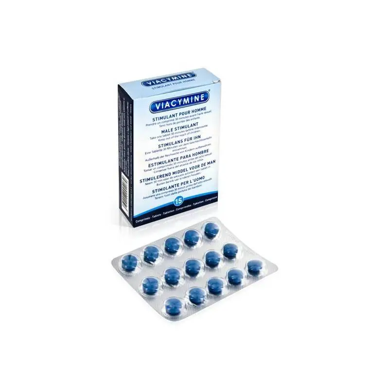 PILLULES STIMULANTES POUR HOMME VIACYMINE (X15)