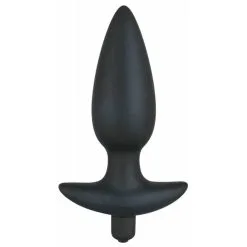 PLUG VIBRANT SILICONE LARGE VELVET (17 X 2.1-4.5 CM)