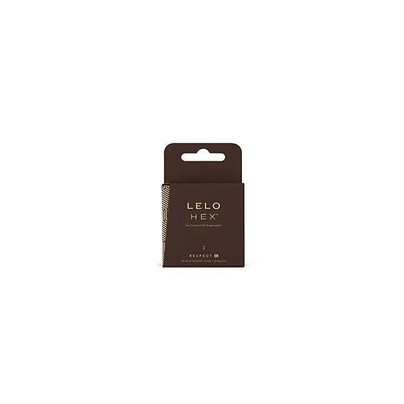 PRESERVATIFS LELO HEX RESPECT XL (X3)