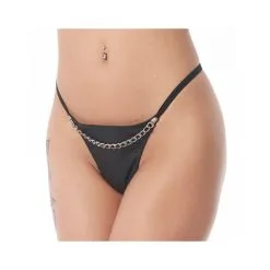 STRING CUIR + CHAÎNE T.U