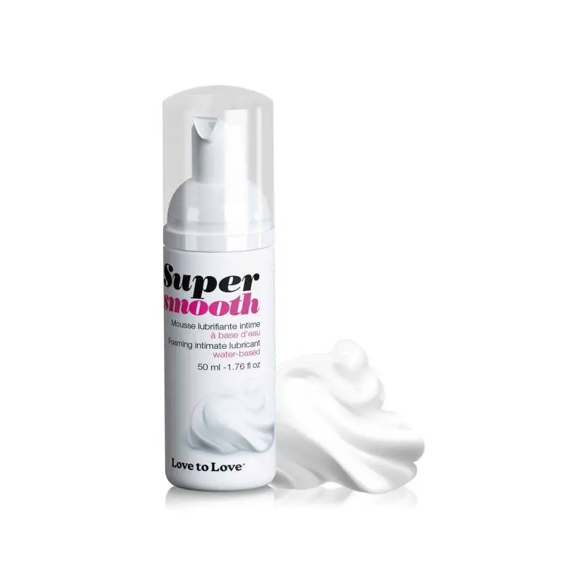 SUPER SMOOTH - LUBRIFIANT MOUSSE BASE D'EAU