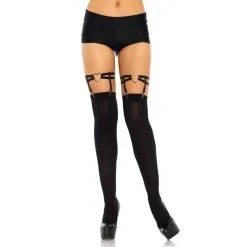 LEG AVENUE SUSPENDER COEUR POUR BAS (x2)