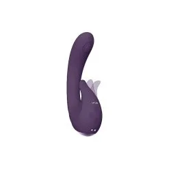 VIBRO PULSE & WAVE "MIKI" VIOLET